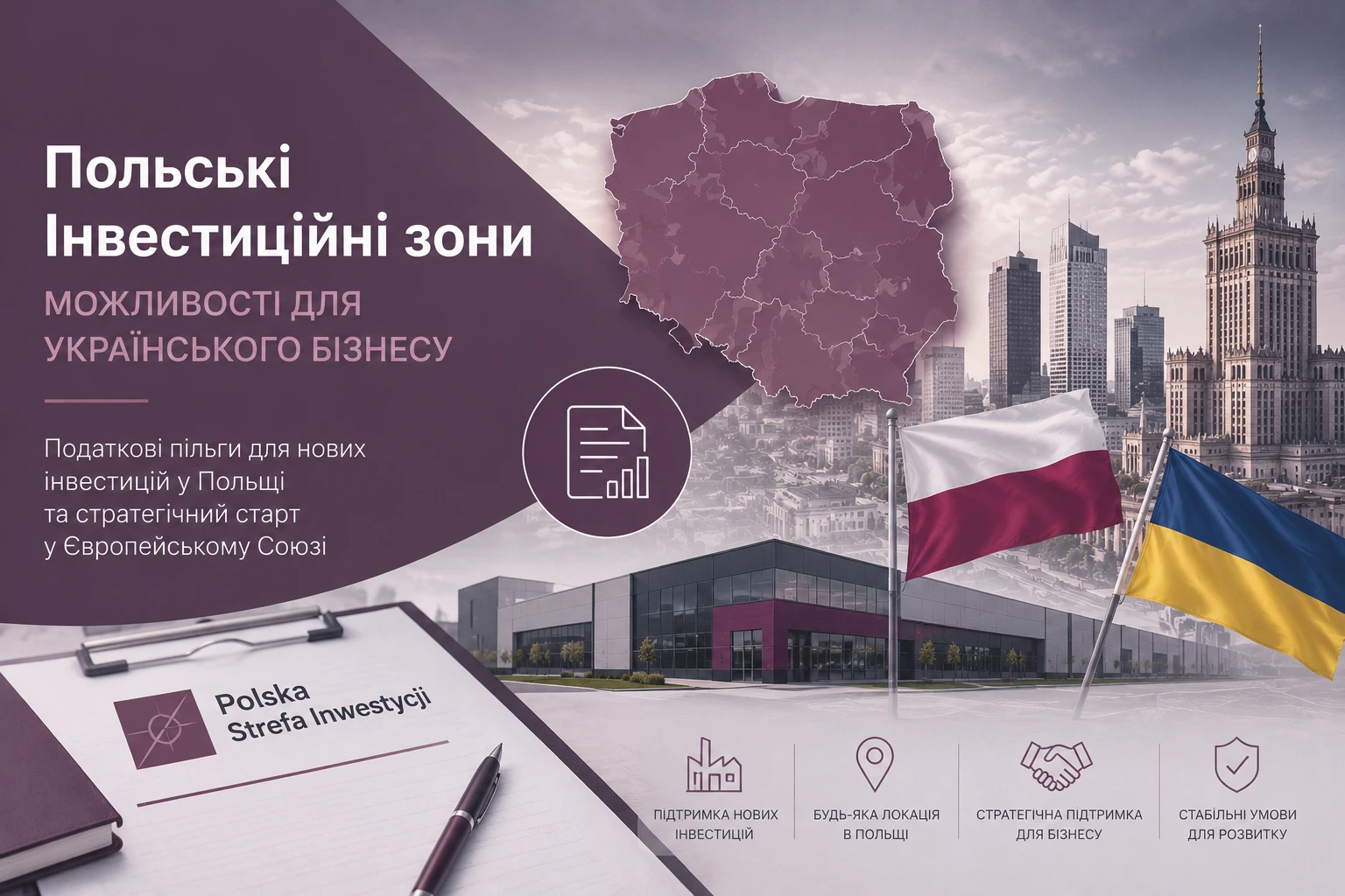 Польські інвестиційні зони. Можливості для українського бізнесу.