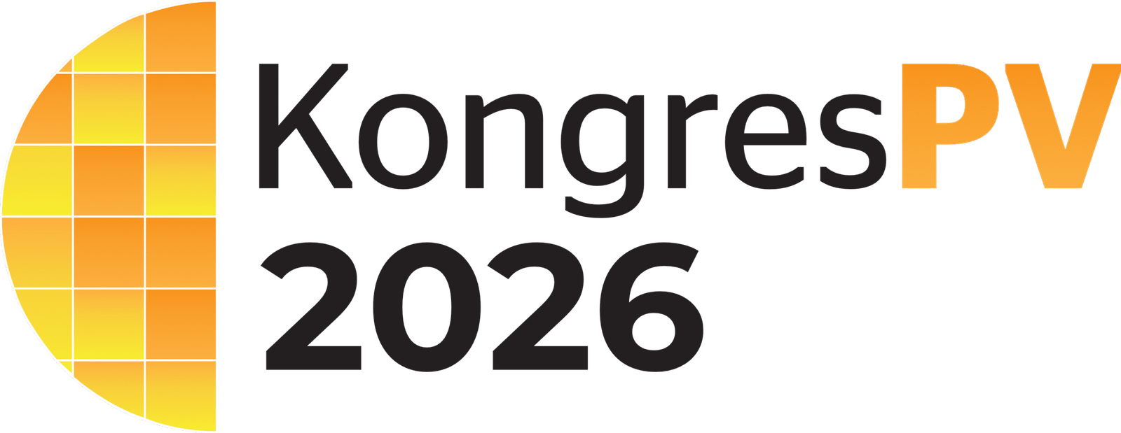 Congress PV 2026 logo, the largest photovoltaic industry event in Poland