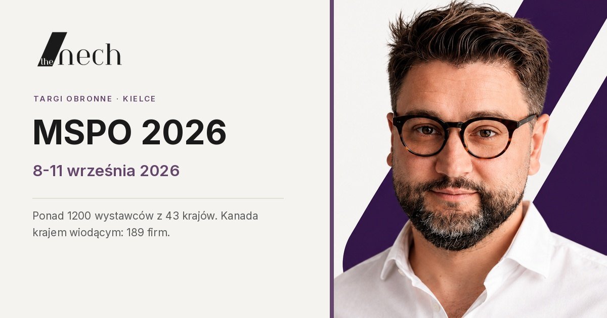MSPO 2026 w Kielcach, 8-11 września 2026, ponad 1200 wystawców z 43 krajów